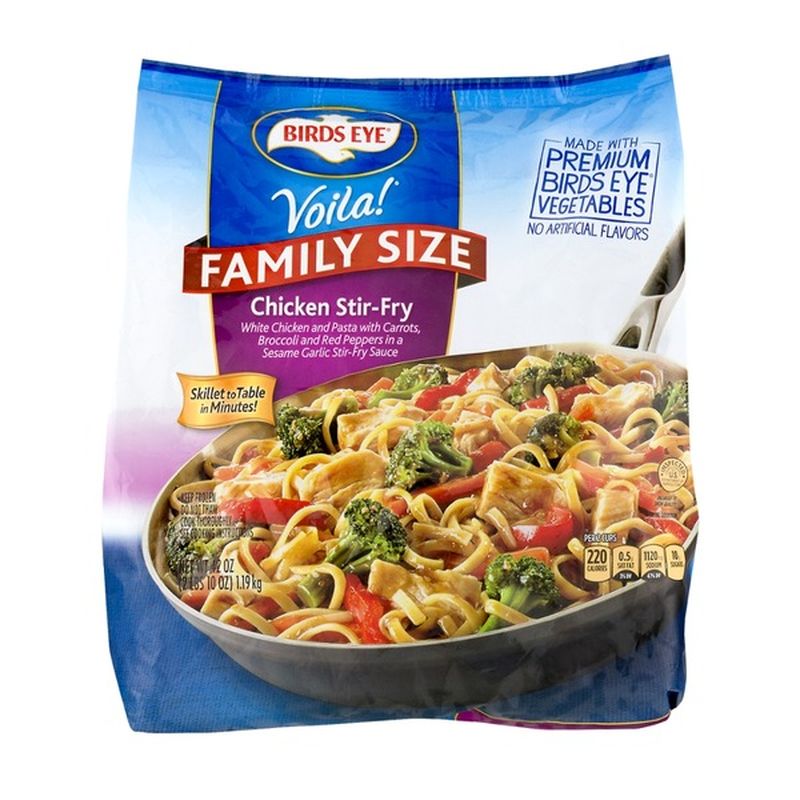 Birds Eye Chicken Stir-Fry, Family Size (42 oz) - Instacart