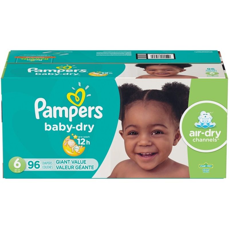 pampers baby dry 12h