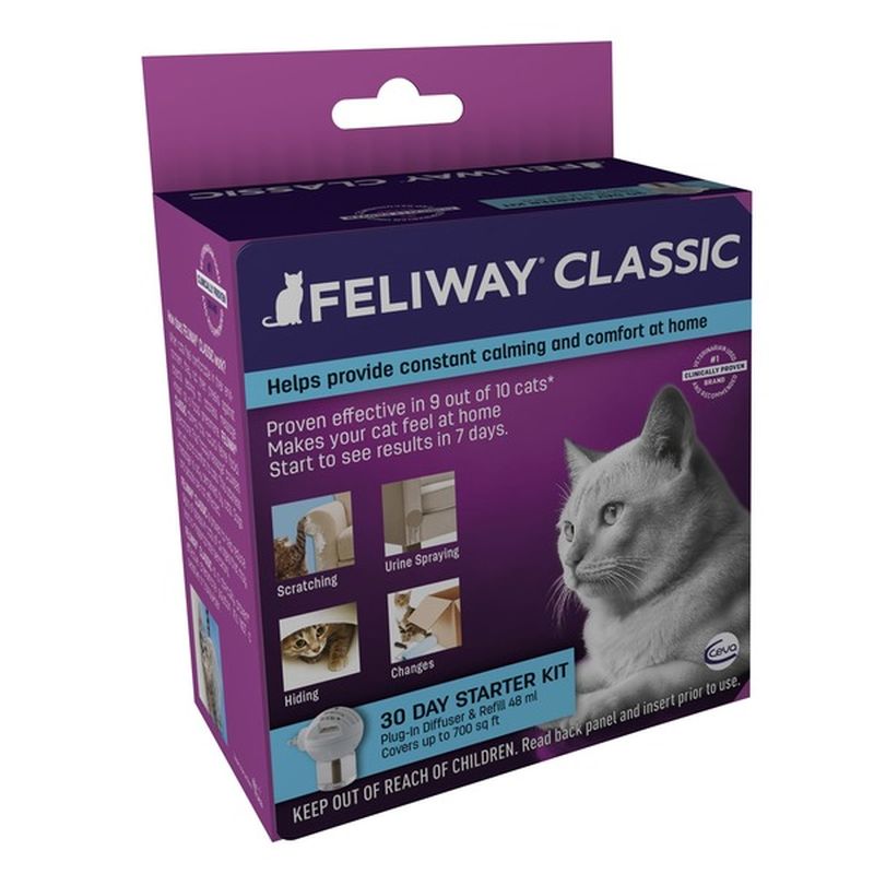 Feliway Ceva Animal Health Starter Kit Diffuser (48 ml) Instacart