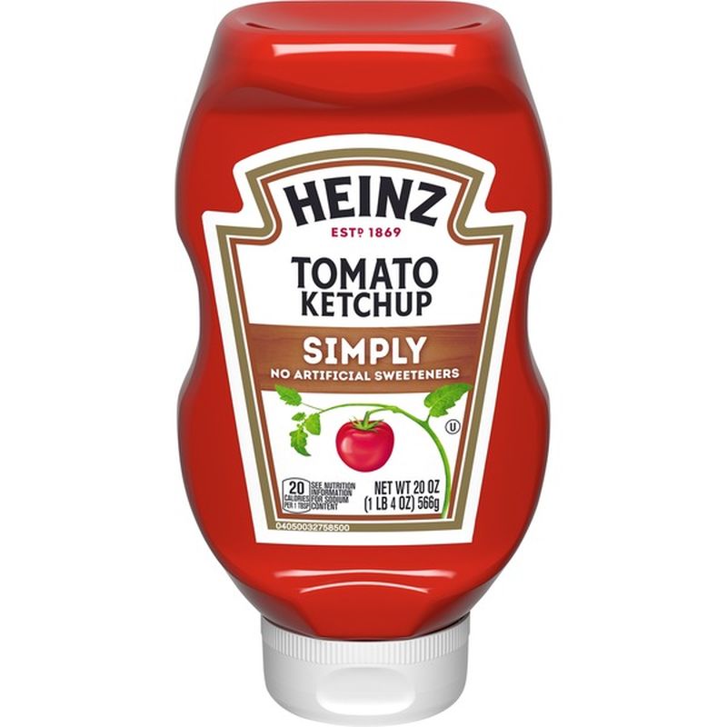 Simply Heinz Tomato Ketchup (20 oz) from CVS Pharmacy® - Instacart