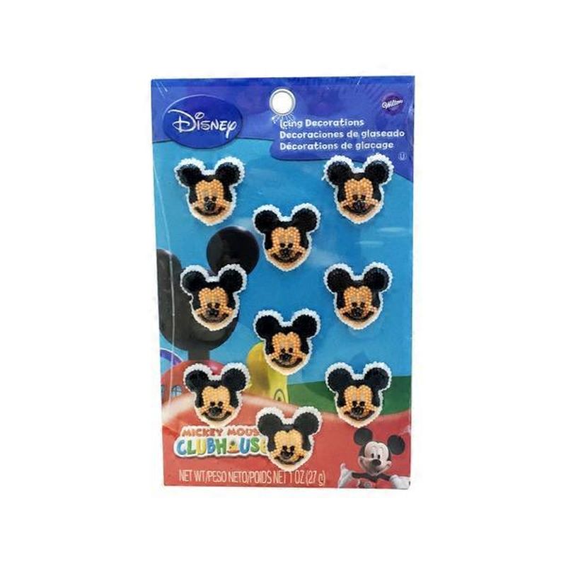 Wilton Disney Icing Decorations Mickey Mouse Clubhouse (1 oz) - Instacart