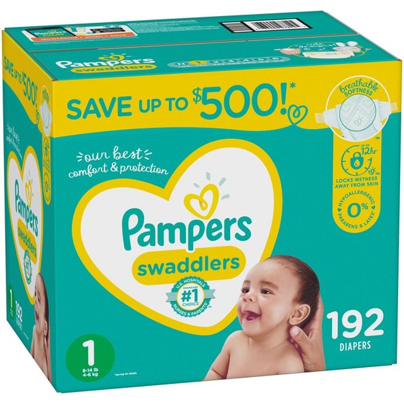 pampers new born