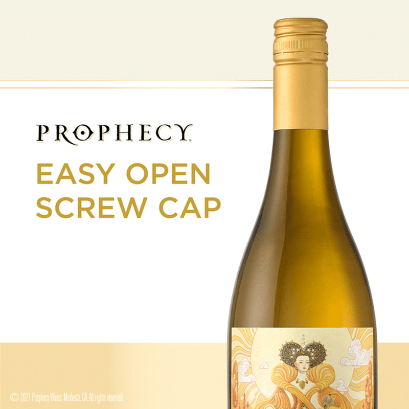 Prophecy Buttery Chardonnay White Wine (750 ml) Instacart