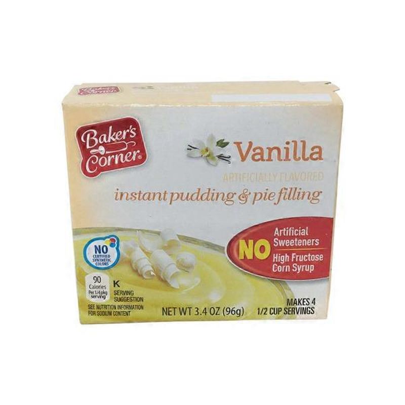 Baker's Corner Instant Vanilla Pudding Mix (3.4 oz) Instacart