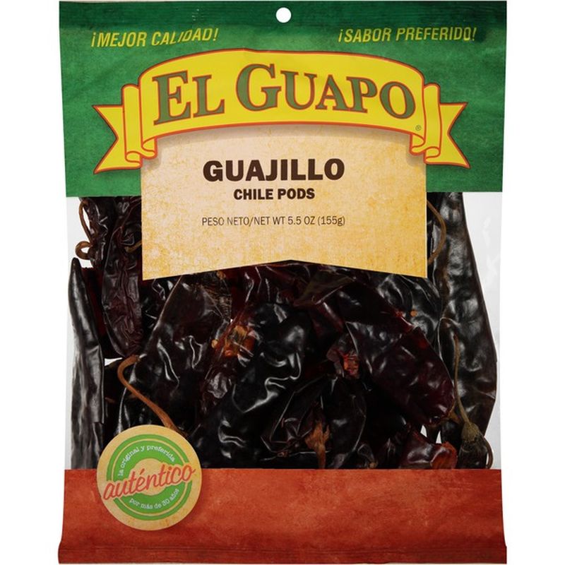 El Guapo® Whole Guajillo Chili Pods (Chile Guajillo Entero) (5.5 oz) Instacart