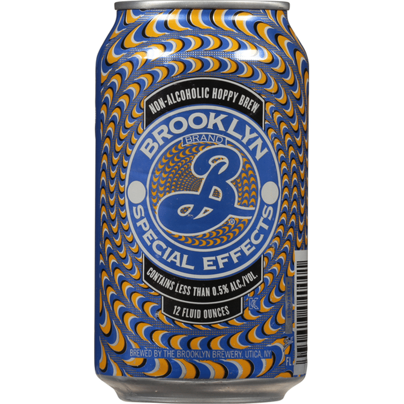 Brooklyn Brand Beer, NonAlcoholic Hoppy Brew, Special Effects (12 oz
