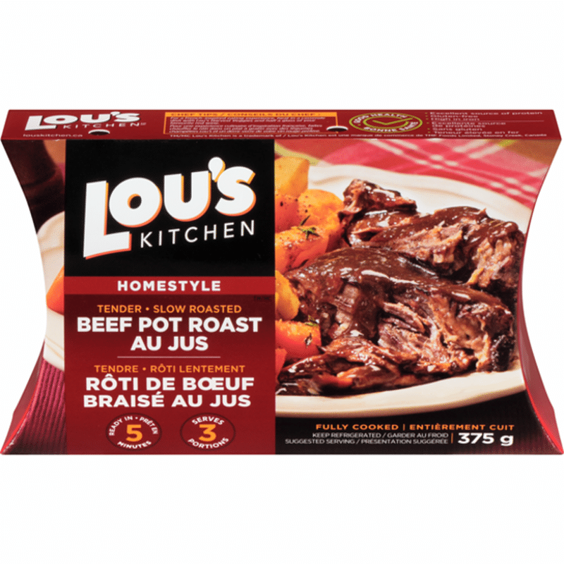 Lou's Slow Roasted Beef Au Jus (375 g) Instacart