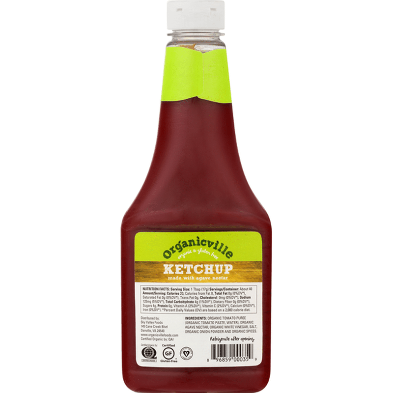 Organicville Ketchup (24 Oz) From Smart & Final - Instacart