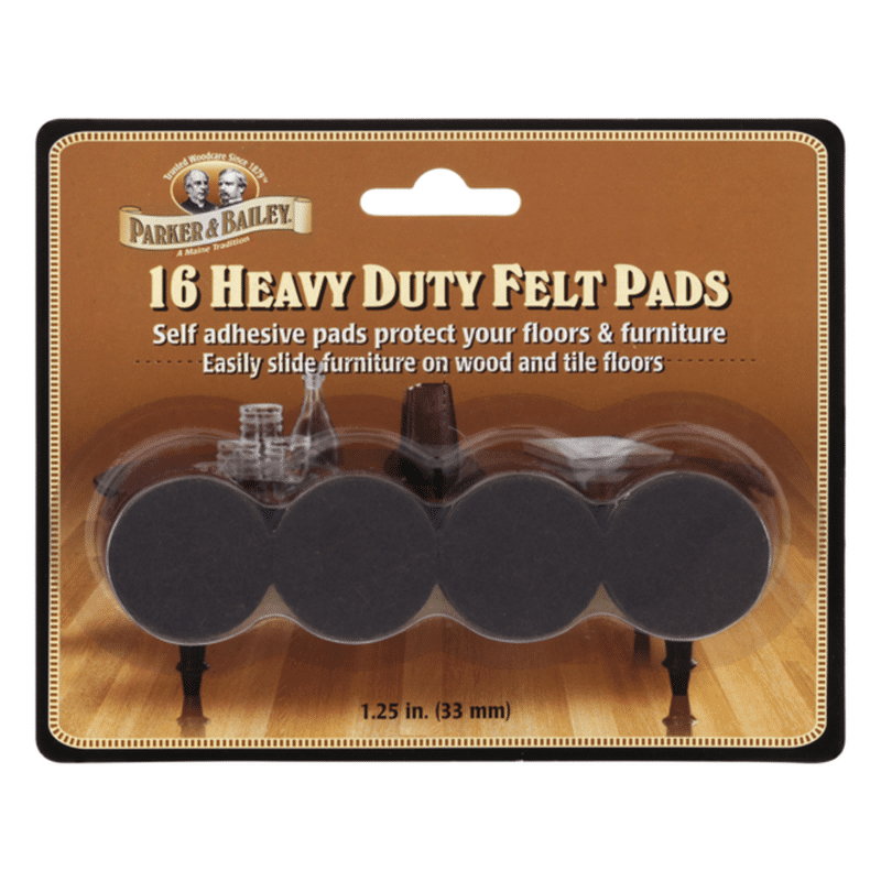 Parker & Bailey Heavy Duty Felt Pads (16 ct) Instacart