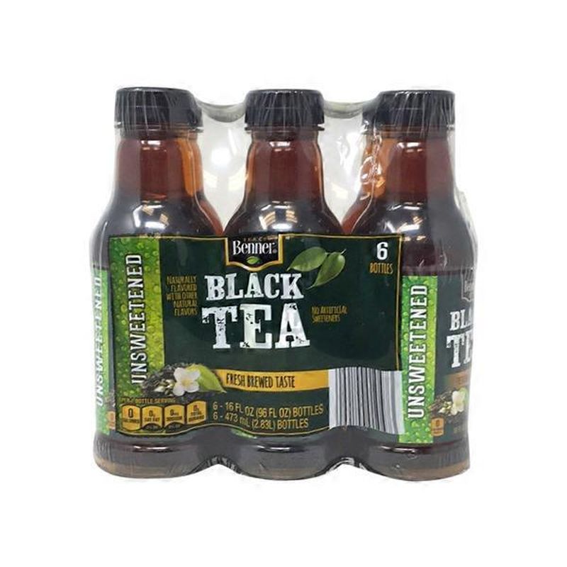 Benner Tea Co Unsweetened Flavored Black Tea (16 fl oz) Instacart