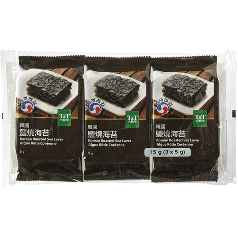 Korean Roasted Seaweed Laver