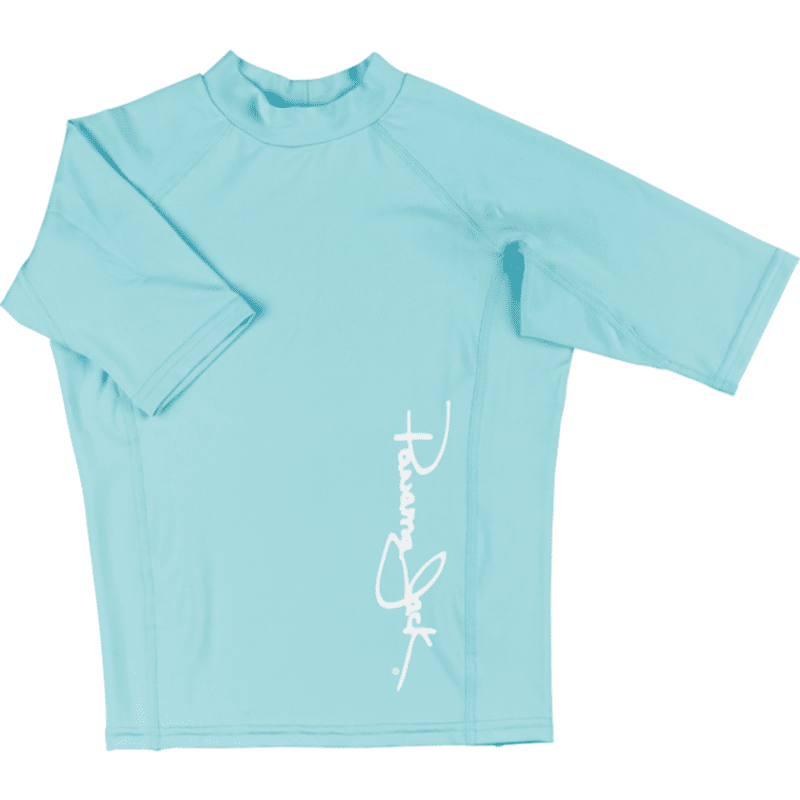 Panama Jack Extra Large Pink Short Sleeve Rash Guard Swim Shirt for Girls