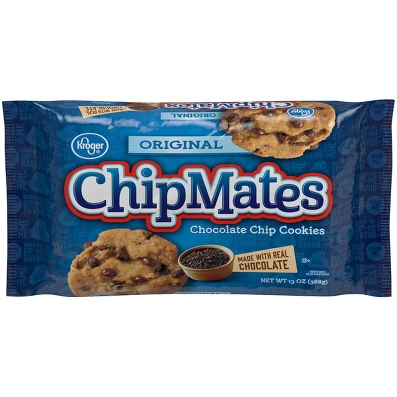 Kroger Chipmates Cookies, Chocolate Chip (13 oz) from Ralphs Instacart
