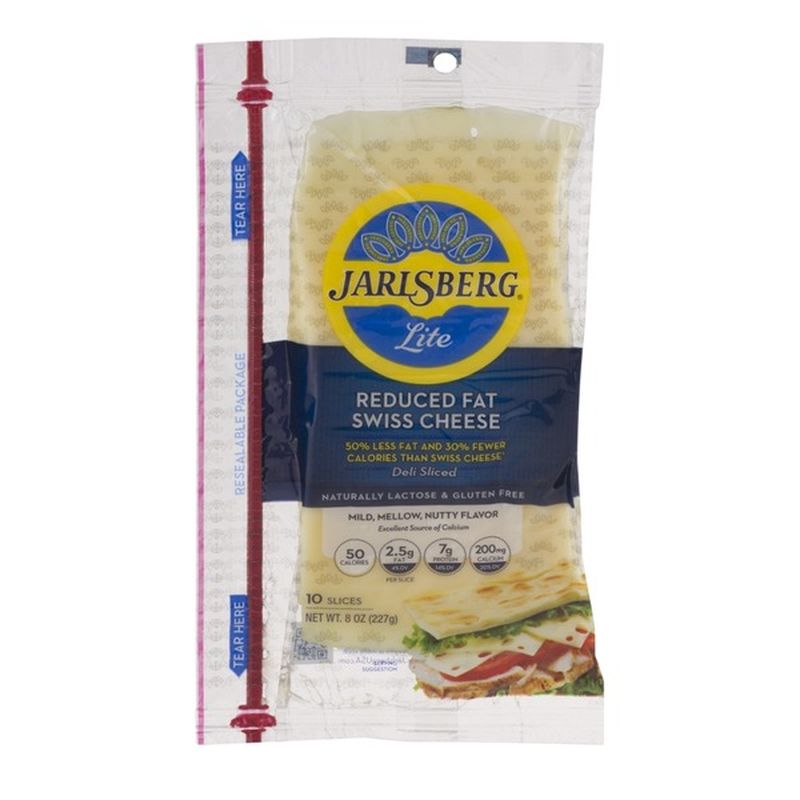 Jarlsberg Lite Swiss Cheese (8 Oz) From The Food Emporium Shoppe ...