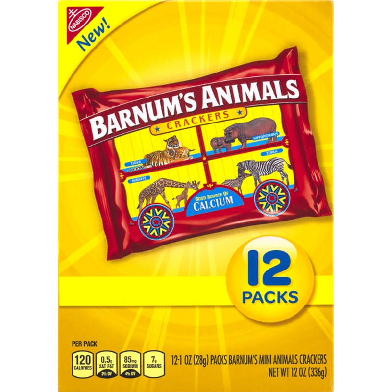 Nabisco Barnum's Animals Crackers (1 oz) Instacart