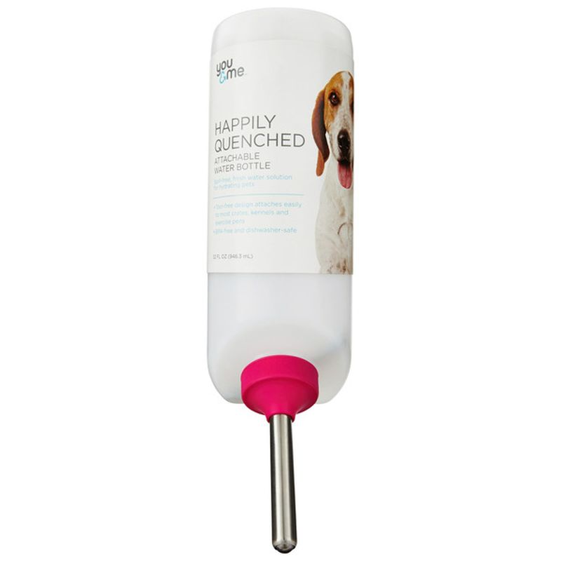 You & Me Happily Quenched Attachable Dog Water Bottle