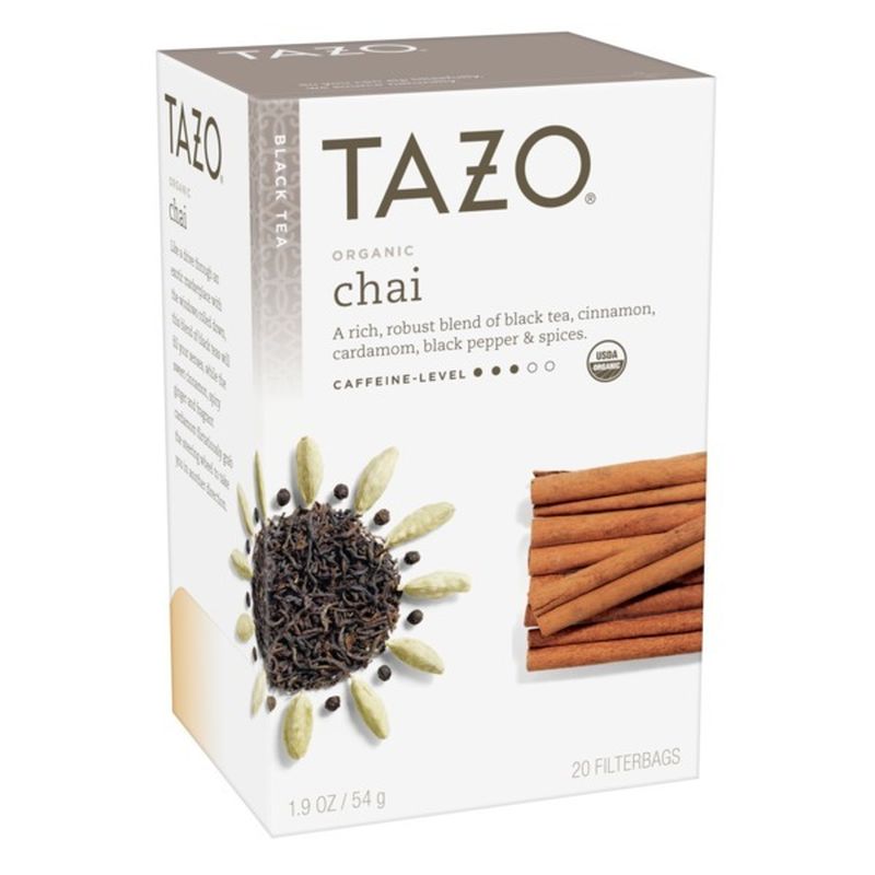 Tazo Tea Organic Chai Black Tea (20 ct) from Sprouts Farmers Market ...