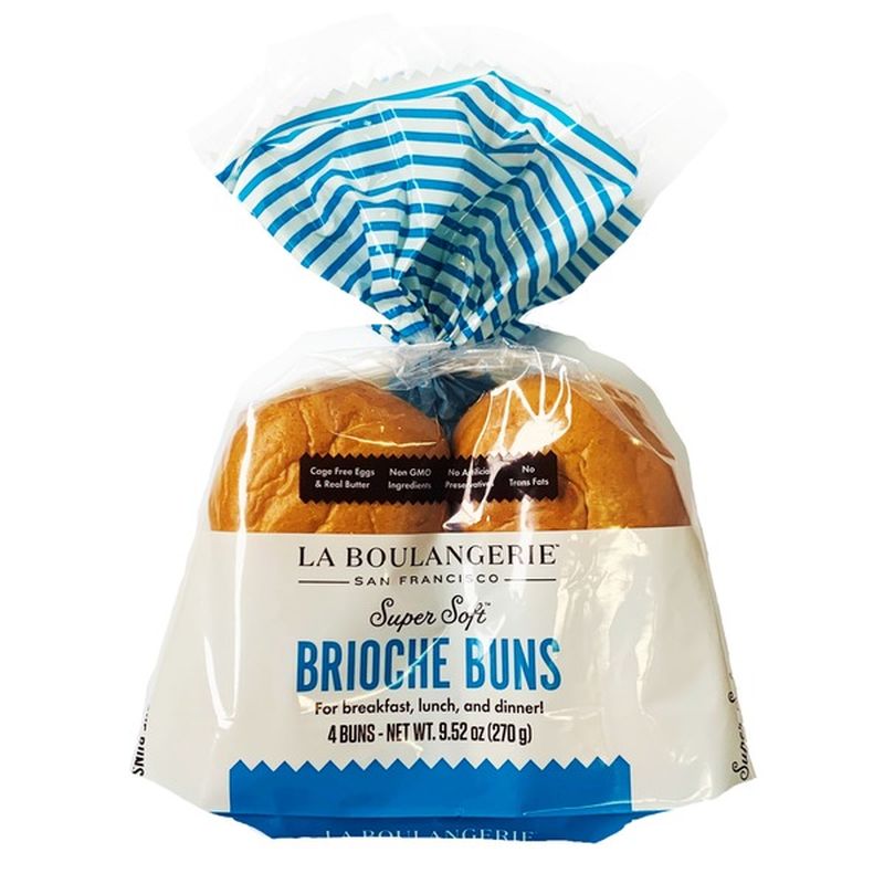 La Boulangerie Sugar Free Brioche Buns 4 Ct Instacart