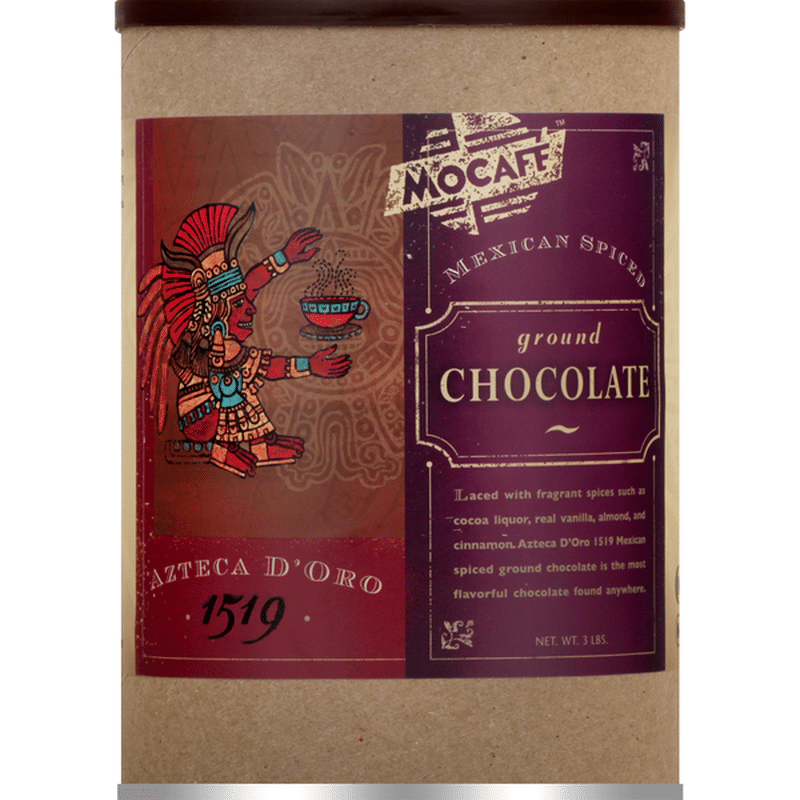 Mocafe Chocolate, Ground, Mexican Spiced (3 lb) Instacart