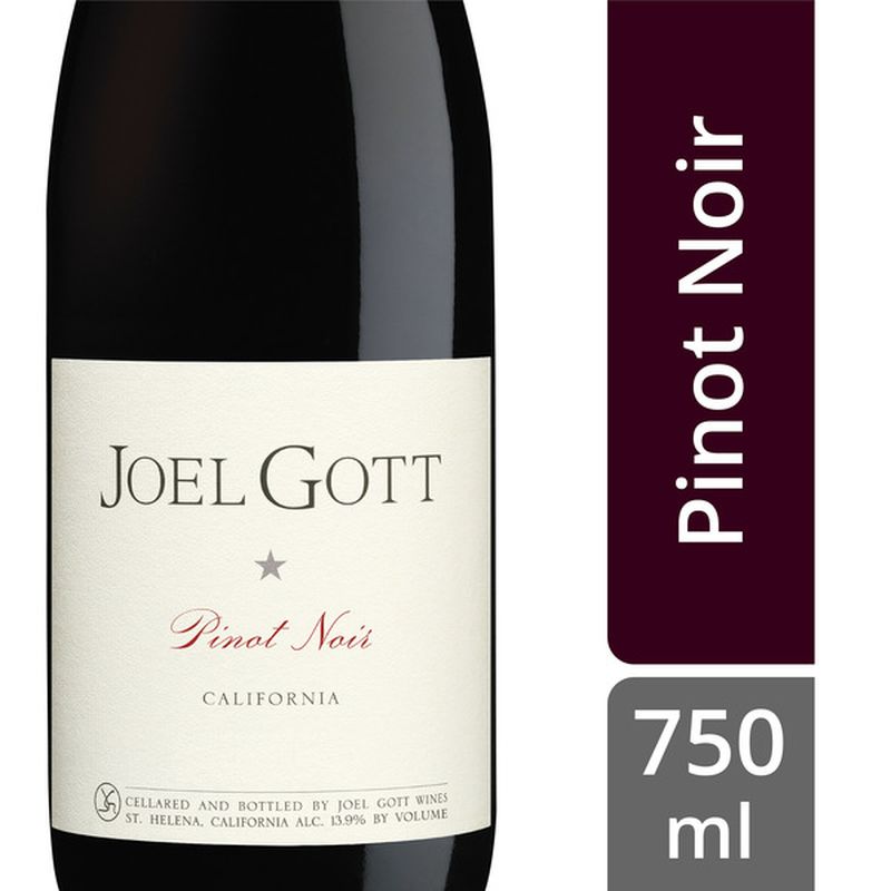 Joel Gott Wines California Pinot Noir Red Wine (750 ml) Instacart