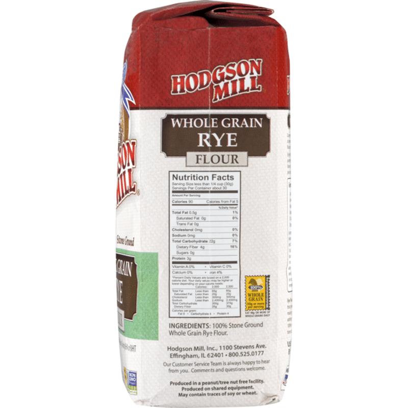 Hodgson Mill Whole Grain Rye Flour (2 lb) from King Soopers Instacart