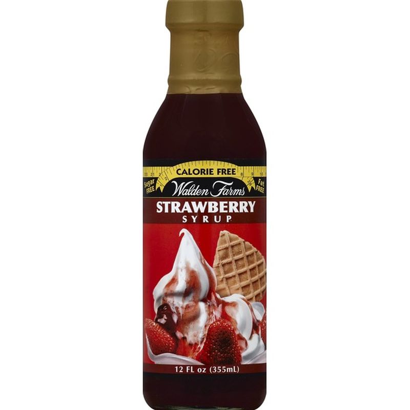 Walden Farms Syrup Strawberry 12 Oz Instacart