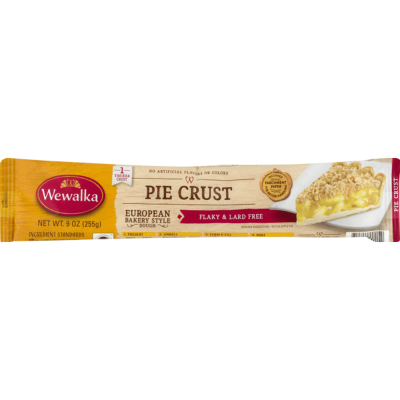 Wewalka European Bakery Style Dough Pie Crust 9 Oz From