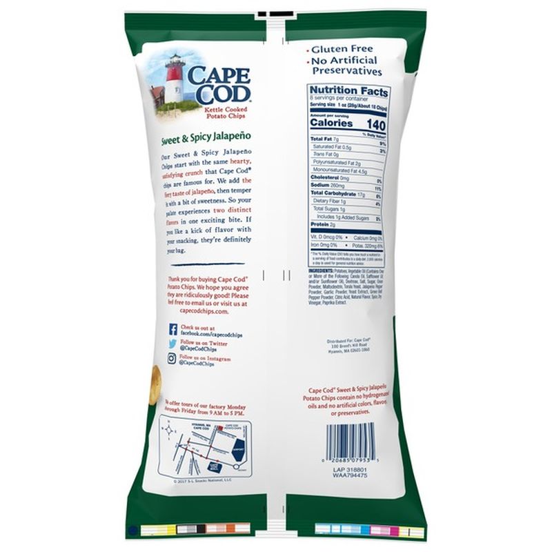 sweet spicy jalapeno cape cod