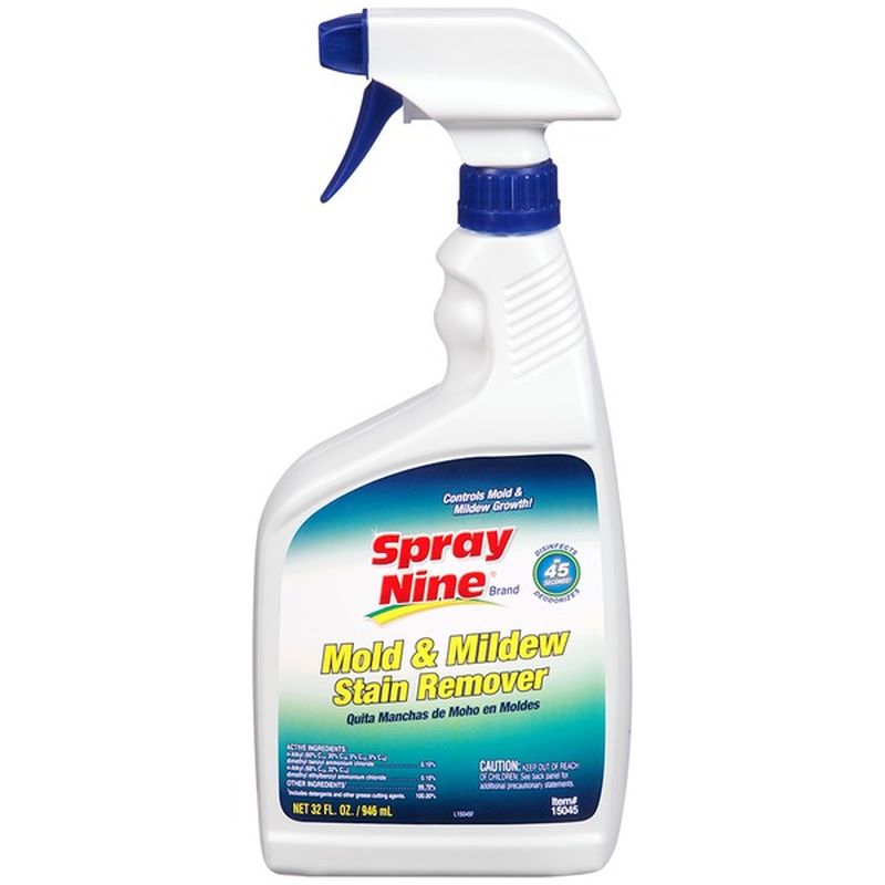 Spray Nine® Mold & Mildew Stain Remover (32 fl oz) Instacart