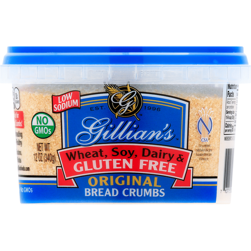 Gillian's Bread Crumbs, Original, Gluten Free (12 oz) Instacart