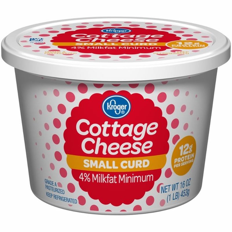 Kroger Small Curd Cottage Cheese (16 Oz) From Kroger - Instacart