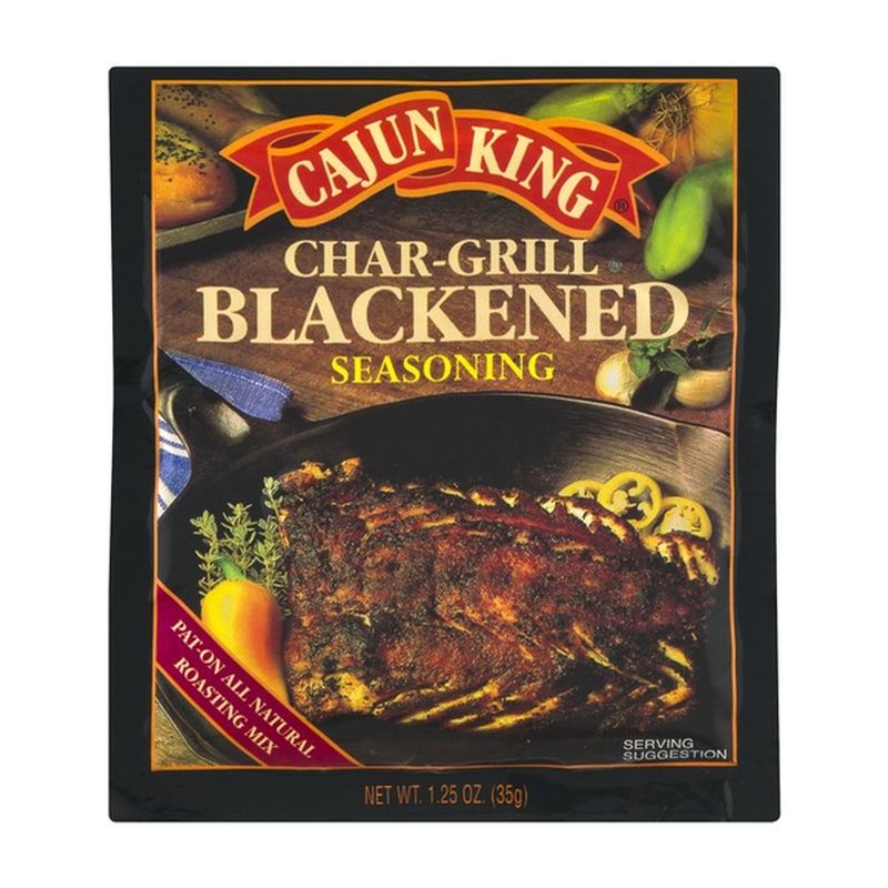 Cajun King CharGrill Blackened Seasoning (1.25 oz) Instacart
