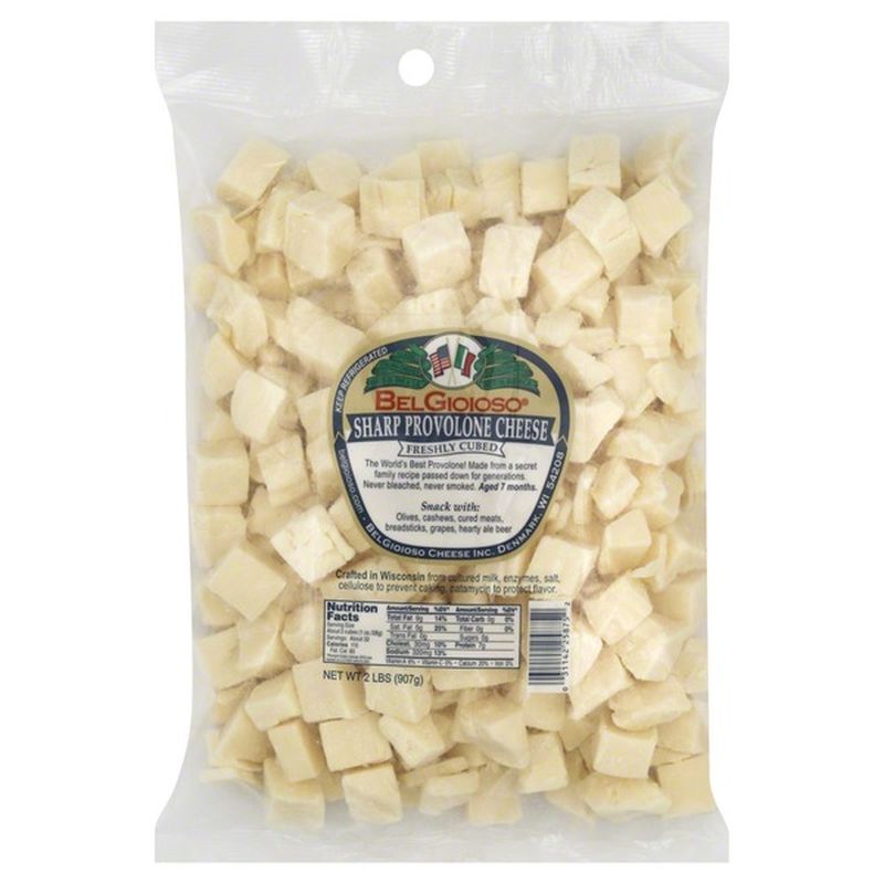Bel Gioioso Cheese, Freshly Cubed, Sharp Provolone (2 lb) Instacart