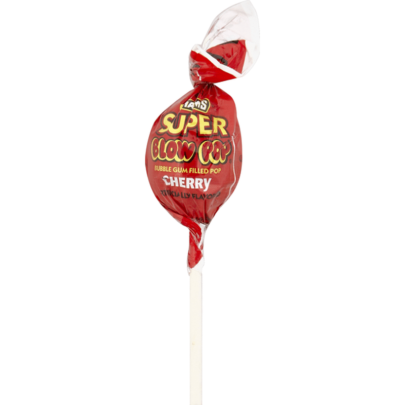 Charms Blow Pop, Super, Cherry (1.125 oz) - Instacart