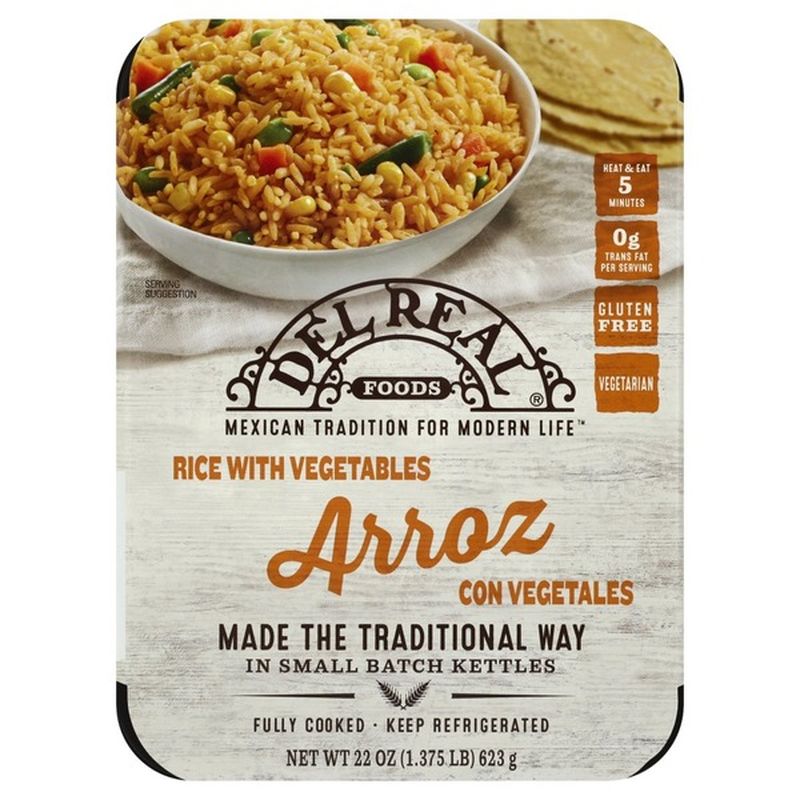 Del Real Rice with Vegetables (25 oz) from ALDI Instacart