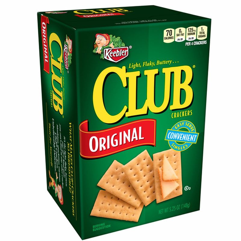 Keebler Club Crackers, Original (5.25 oz) Instacart