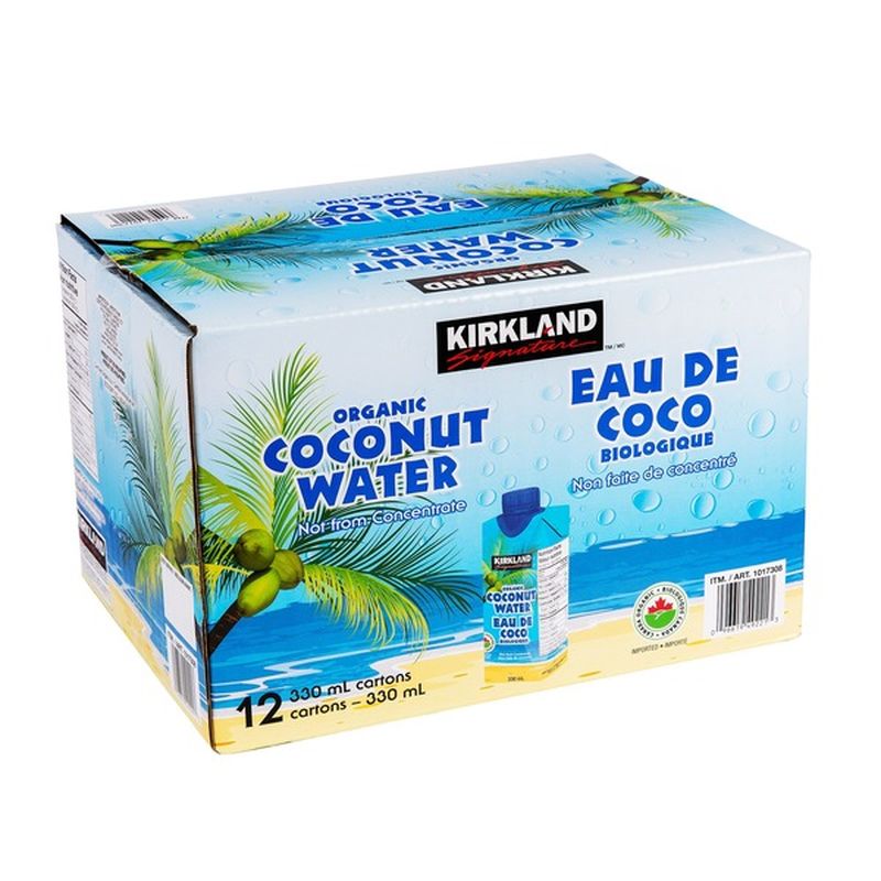 Kirkland Signature Organic Coconut Water Fl Oz Instacart