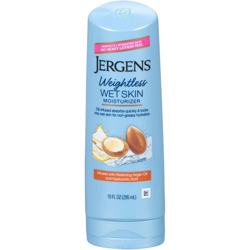 jergens wet skin moisturizer
