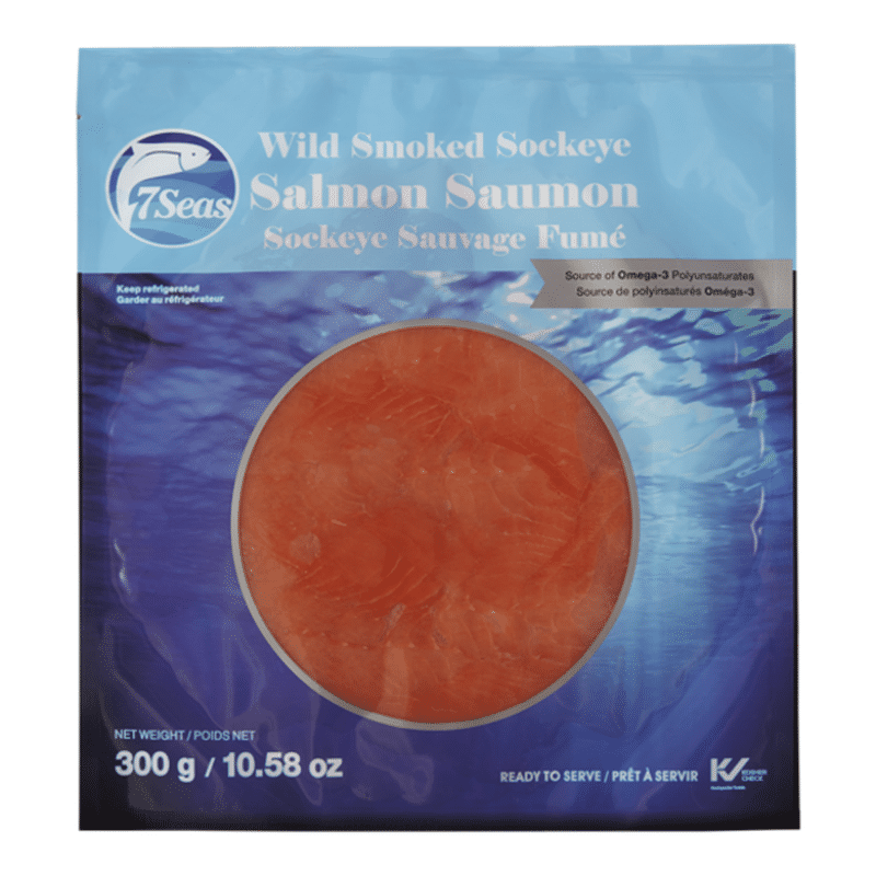 Un Branded Previously Frozen Nova Lox Sockeye Salmon