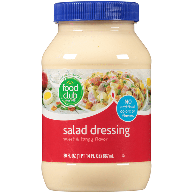 Food Club Sweet & Tangy Flavor Salad Dressing (30 fl oz) Instacart