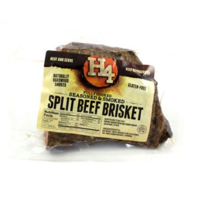 HEB Fully Cooked Pre Sliced Pecan Smoked Brisket (per lb) from HEB