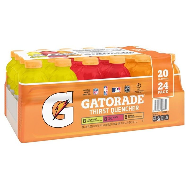 Gatorade Thirst Quencher Variety (20 fl oz) from Costco Instacart