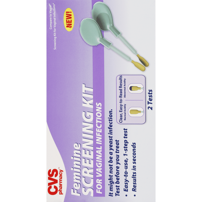 CVS Pharmacy Screening Kit, Feminine, for Vaginal Infections (2 each