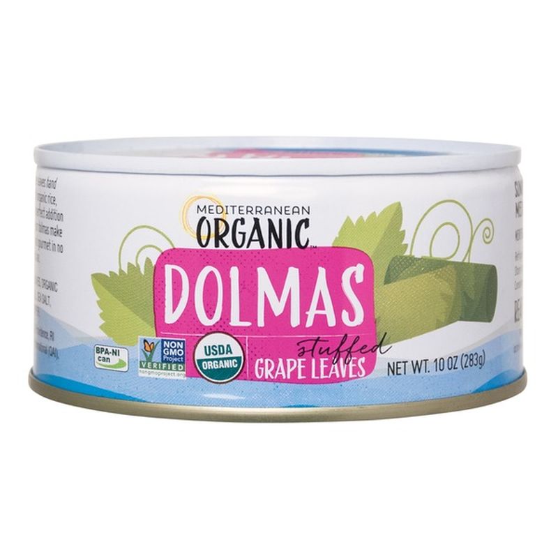 Mediterranean Organic Organic Stuffed Grape Leaves (Dolmas) (10 oz