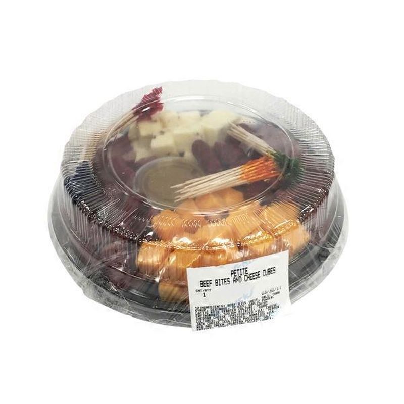 Schnucks Beef Bites & Cheese Cubes Tray (1 each) Instacart