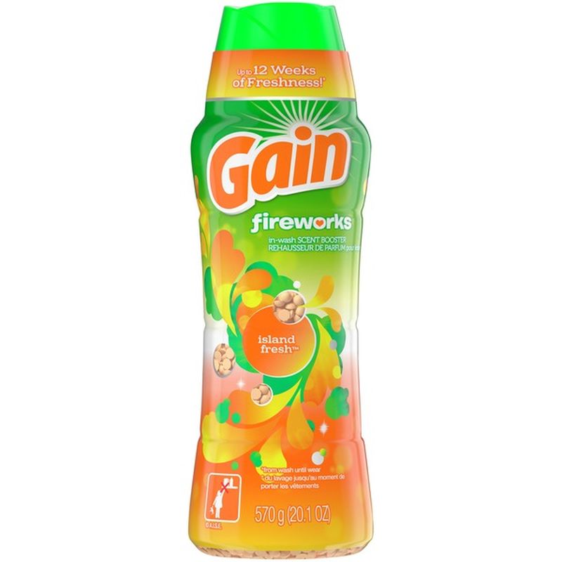 Gain InWash Scent Booster Beads, Island Fresh (20.1 oz) Instacart