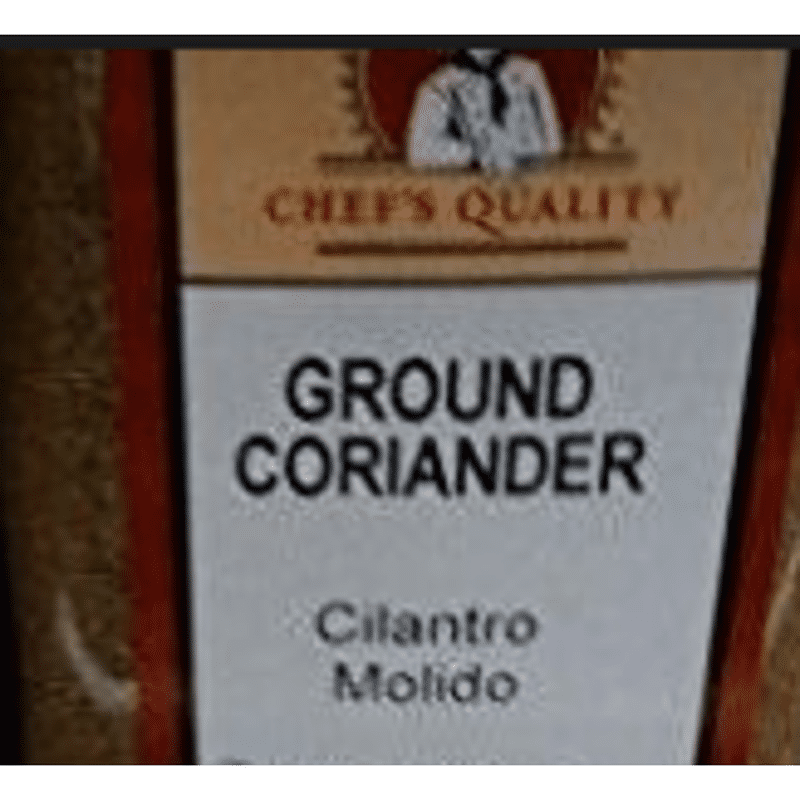 Chef's Quality Ground Coriander