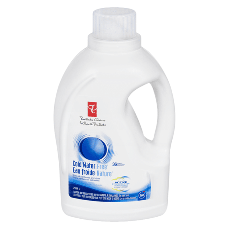 President's Choice Coldwater Free Active Stain Release HE Laundry Detergent