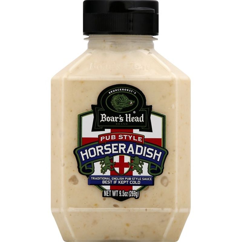 Boar's Head Sauce, Horseradish, Pub Style (9.5 oz) from Sprouts Farmers