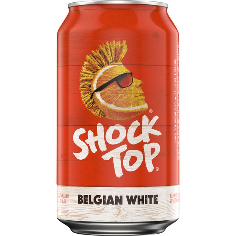 Shock Top Belgian White Belgian White Beer (12 fl oz) Instacart